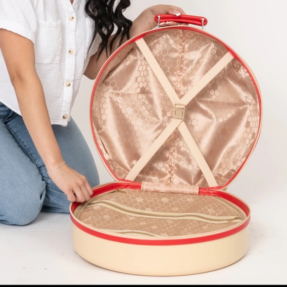 Mazapan de la Rosa Suitcase Limited Edition Mexican Candy Throwback Luggage - Picture 10 of 15
